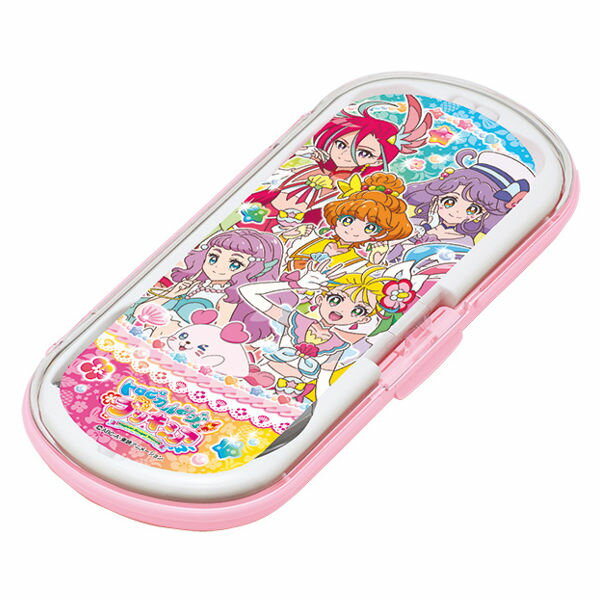 トリオセット トロピカル〜ジュ！プリキュア 箸 スプーン フォーク 子供 （ カトラリーセット お箸 食洗機対応 トロピカルージュプリキュア カトラリー 食洗機OK 幼稚園 保育園 子供用 お弁当 弁当 キャラクター プリキュア ）