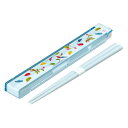 箸箱セット 箸セット 18.0cm 幸福 ( 箸 お箸 箸箱 セット 音が鳴りにくい 食洗機対応 大人用 日本製 18センチ はし箱 シンプル 食洗機OK お弁...