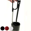 トイレブラシ ケース付き kaz clean ( トイレ ブラシ ケースセット 長さ41.5 トイレ掃除 そうじ トイレ用ブラシ 便器 清掃 汚れ 柄付き シン...