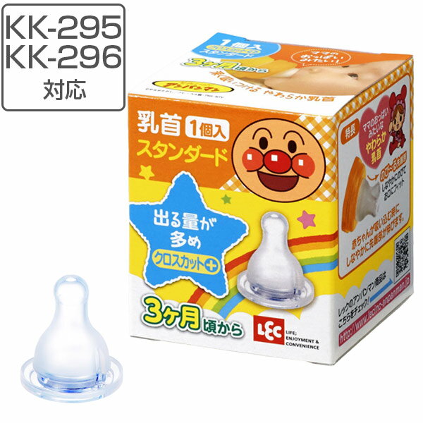 乳首 スタンダードタイプ クロスカット 替え乳首 日本製 KK-295 KK-296 対応 アンパン ...