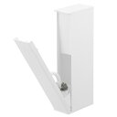 トイレブラシ トイレポット 収納ケース 清潔習慣 トイレステーション トイレブラシ付き B00537 ( 収納 ケース ブラシ 角型 ホワイト おしゃれ トイレ...
