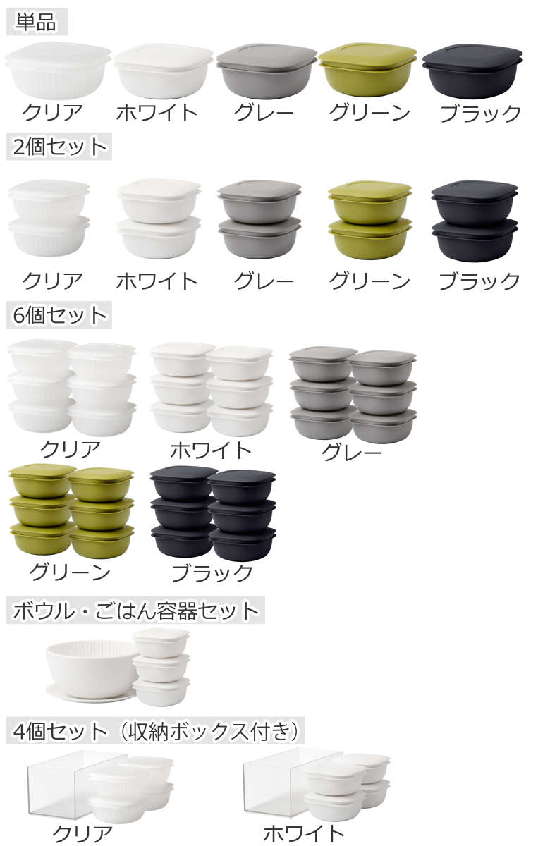 冷凍ご飯容器 蒸気であたためる 冷凍ごはん容器 ライクイット 単品 セット ボウルセット 収納ボックス付き （ 保存容器 電子レンジ調理器 プラスチック 冷凍 ごはん容器 蒸し器 like-it 米とぎボウル ご飯容器 電子レンジ対応 ） livingut-10216189 リビングート 楽天市場店 サンプル画像3