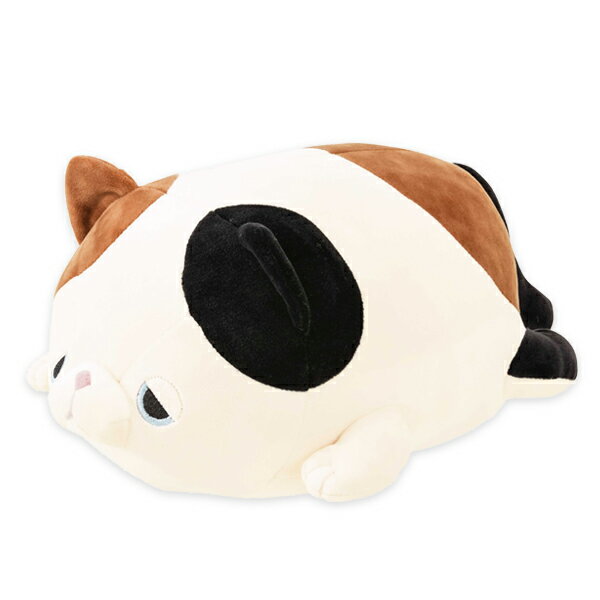 クッション 動物 ボルスター マシュマロアニマル ネコ ゆず （ ぬいぐるみ 抱き枕 抱きまくら ヌ ...