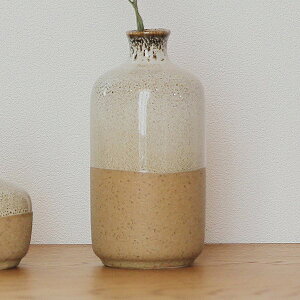 花瓶 陶器 ブロントール 直径6.5×高さ13.5cm
