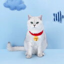 首輪 猫 Tink Scarf ( 猫用首輪 猫用 ネコ かわいい お洒落 サイズ調整可能 綿 洗える 猫首輪 猫の首輪 柔らかい コットン 編み物 ペット用品...