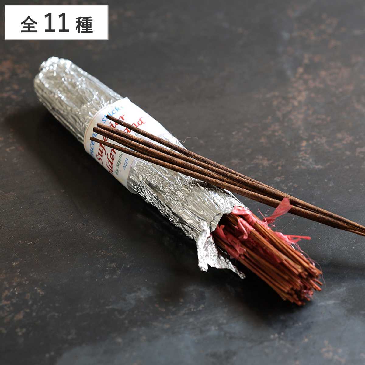 お香 MYSTIC ESSENCE INC インセンス スティック （ 約100本入り ミスティック エッセンス リラックス リーズナブル アルコールフリー 天然由来オイル 約1時間 27cm 自然素材 香り 癒し リラックス効果 リビング ルームフレグランス ）