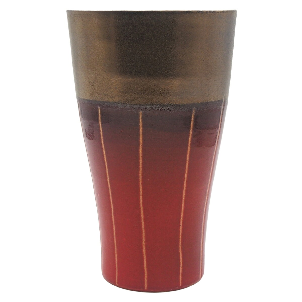 コップ ビアカップ L 金彩十草 （ 600ml タンブラー 食器 電子レンジ対応 陶器 日本製 ビール 焼酎 プレゼント ギフト おしゃれ ） livingut-10241097 リビングート 楽天市場店 サンプル画像3