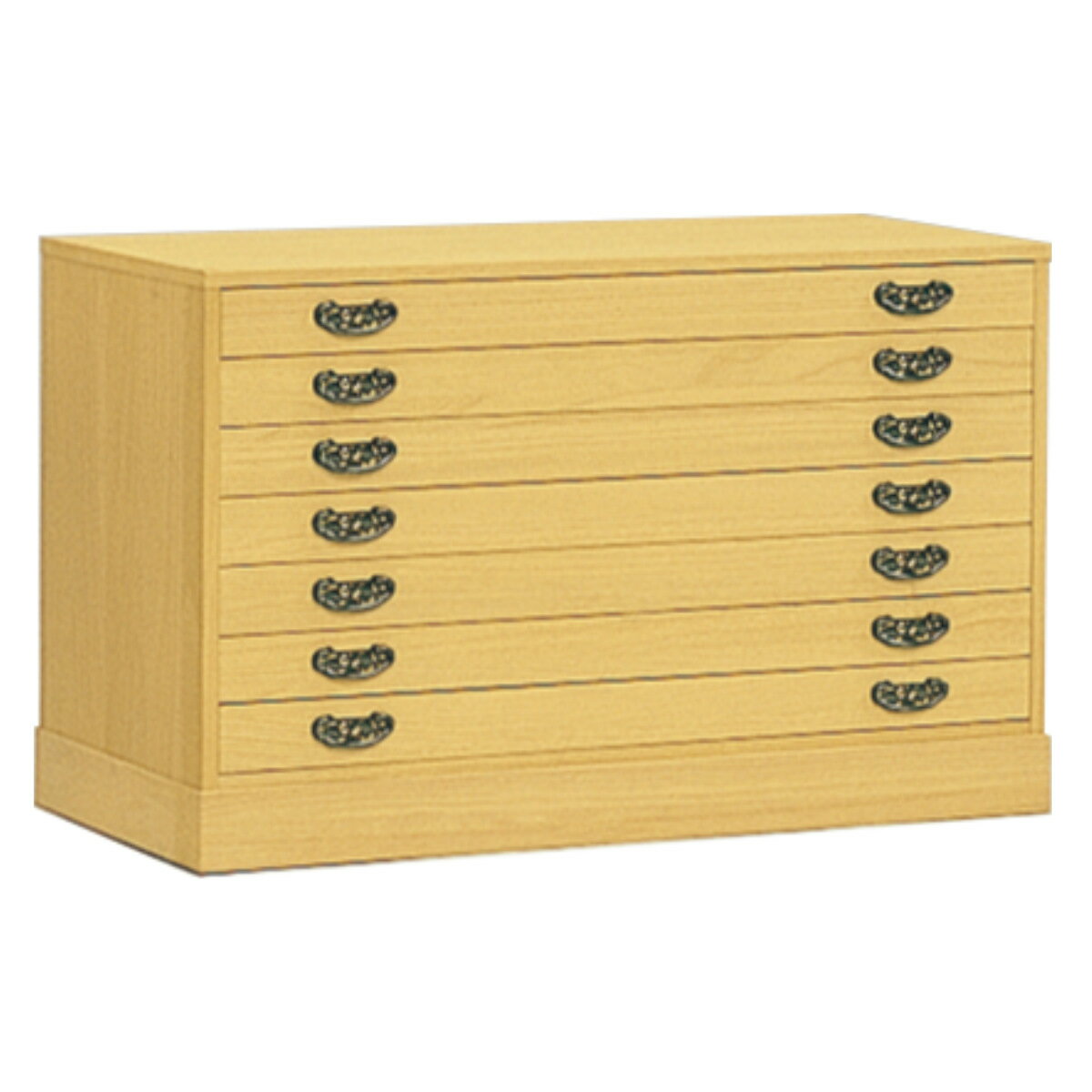 総桐 着物たんす 7段 とのこ仕上 日本製 幅100cm （ 桐たんす 桐 着物収納 天然木 木製 衣類収納 着物 引出し 完成品 収納 桐箪笥 桐タンス 国産 収納ケースチェスト 和箪笥 ）