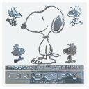 ステッカー エンブレムステッカー 給油口 スヌーピー ( キャラクター シール SNOOPY PEANUTS マーク かわいい カー用品 車可愛い デコレーショ...