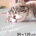 ひんやりマット ペット 犬 猫 冷感90cm×120cm ( 接触冷感 マット シート ひんやり 涼しい ペットマット プレイスマット 防水 洗える 消臭 クールマット 防水仕様 消臭効果 水洗いOK 暑さ対策 フリーカット ペット用 ペット用品 )(4)