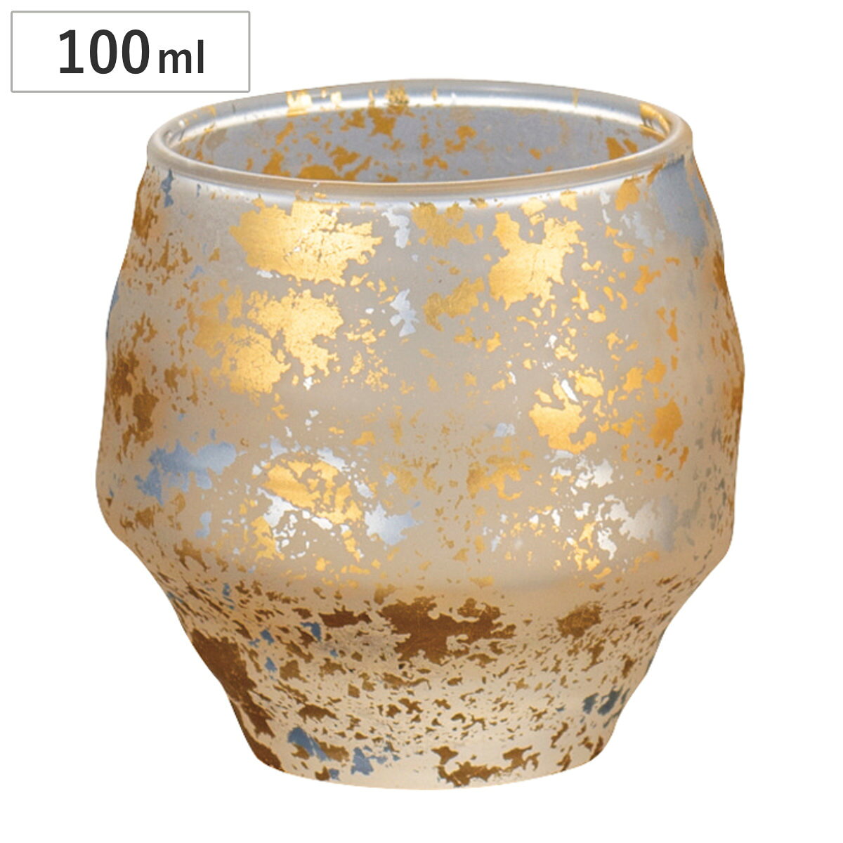 乐天商城 - グラス 喜箔グラス ぐい呑み （ 100ml ガラス 日本製 酒器 酒 お酒 コップ カップ お猪口 おちょこ 高級感 おしゃれ 和 和柄 プレゼント ギフト 桐箱入り ）