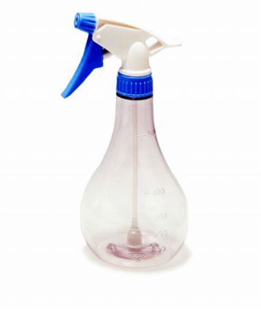 どんな角度でもスプレーできるスグレモノの霧吹き！振り子スプレー　500cc