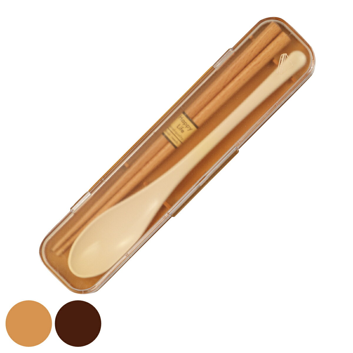 コンビセット PUUN VARI 箸 スプーンセット ( 食洗機対応 18センチ お箸 スプーン カトラリー カトラリーセット 日本製 箸箱 携帯用カトラリー ...