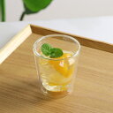タンブラー 90ml DOWBLE WALL ダブルウォール 耐熱ガラス ( 電子レンジ対応 コップ カップ デザートカップ アミューズカップ 小鉢 二重構造 前菜 サラダ 冷菜 デザート フルーツ お酒 おしゃれ ガラス食器 )