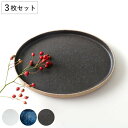 プレート 21cm M オーバル TOSS 磁器 美濃焼 同色3枚セット ( 食洗機対応 電子レンジ対応 皿 お皿 中皿 取り皿 楕円 高級感 シック 切り立ち...