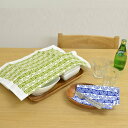 キッチンクロス 綿 北欧 リーフ ( キッチンタオル 75cm 47cm テーブルクロス 布巾 クロス ふきん キッチン テーブルマット 綿100% コットン キッチン雑貨 キッチン用品 食器拭き 手拭き 台拭き 台ふきん イギリス製 おしゃれ )
