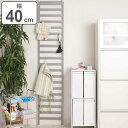 突っ張りラック パーテーション 幅40cm シルバー ( 送料無料 突っ張りラダーラック ウォールラック 天井つっぱり収納 壁面収納 ラダーラック つっぱり ラ...