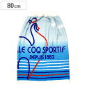 巻きタオル Le Coq Sportif ルコック 80×120cm ( タオル プール ラップタオル キッズ スポーツ 綿100 ルコックスポルティフ プール...