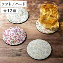&NE ラバストーンコースター ハード ソフト プリント ( 溶岩石 コースター ノンアスベスト アスベスト不使用 茶たく 茶托 グラスマット 丸 9cm 吸水...