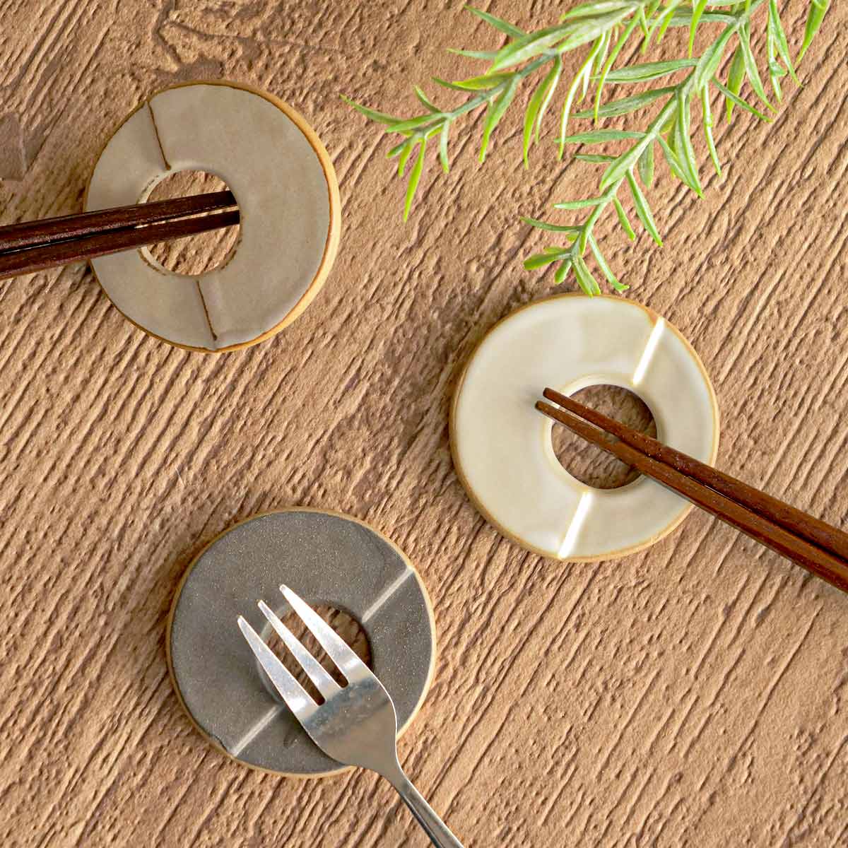 箸置き ペトリー リング （ 食洗機対応 箸置 箸おき はし置き はしおき 日本製 カトラリーレスト ラウンド 丸 箸休め カトラリー置き 箸 置き おしゃれ シンプル ）