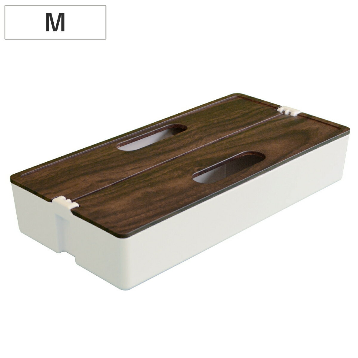 収納ボックス かるコン M 木目 フタ付き プラスチック 小物収納 ( 収納 ケース ボックス 小物収納ケース 収納ケース 小物ケース 持ち手付き 木目調 おし...