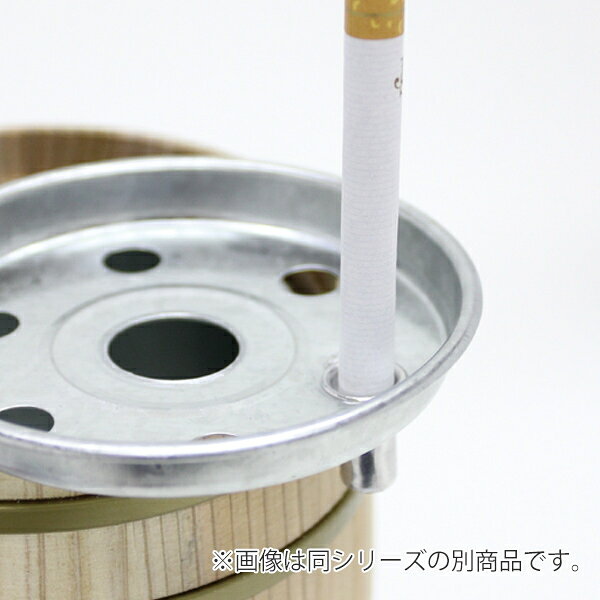 灰皿 オハイザラ シルバー 1L ふた付き 卓上 はいざら 消火ストッパー 日本製 obak...