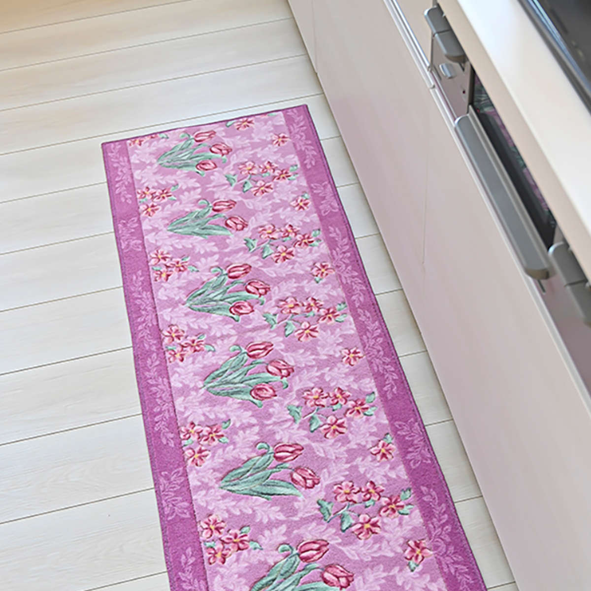 キッチンマット 花柄 ロイヤルコレクション アーツ 45×180cm （ キッチン マット ...