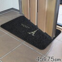 玄関マット 屋外兼用 45x75cm 厚さ1.3cm エッフェル塔 ( エントランスマット 屋外マット 玄関用マット 水洗い可能 滑り止め加工 屋内外 室内 室...