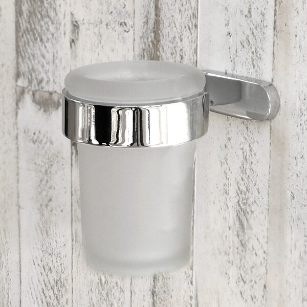 タンブラー BISK NATURA コップ ビスク ( 歯みがきコップ スタンド 壁付け ガラス ステンレス うがいコップ タンブラースタンド コップスタンド ...