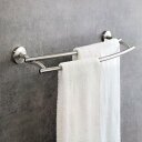 タオルハンガー 全長62cm BISK VIRGINIA ダブルタオルバー ビスク ( タオル掛け ステンレス タオルホルダー 2段 バスタオル掛け バスタオル...