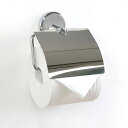 トイレットペーパーホルダー BISK SENSATION ふた付き シングル アイアントイレットペーパー ホルダー ( トイレットペーパー 紙巻器 収納 ペーパー カバー トイレ収納 リフォーム DIY 石膏ボード用 )