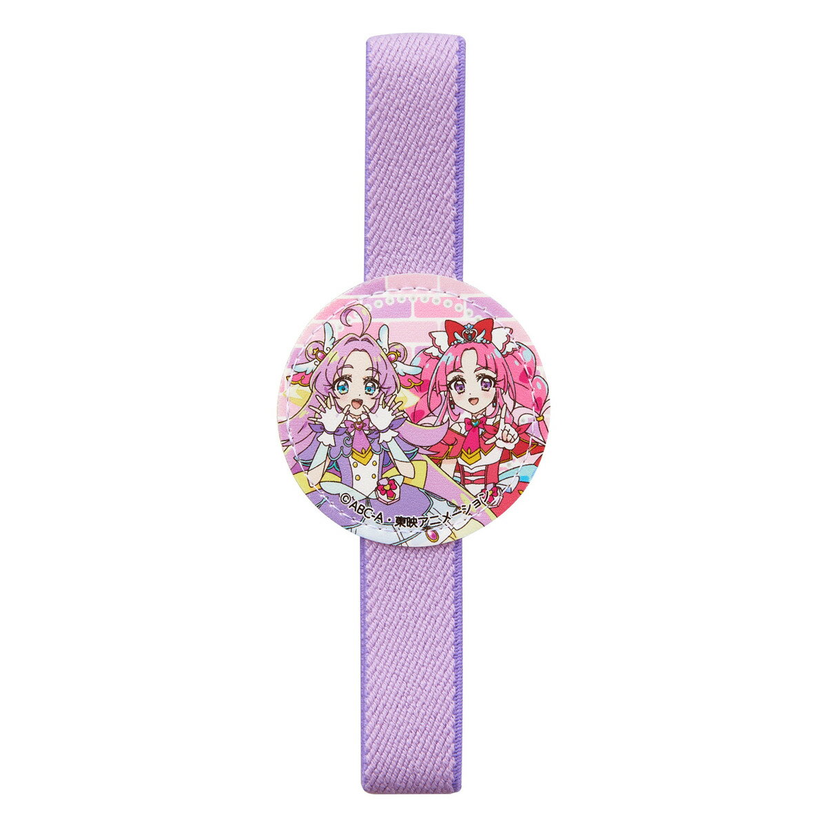 ワッペン付ランチベルト 名探偵プリキュア！ （ ランチベルト ゴムバンド 弁当箱 日本製 お弁当グッズ ランチバンド 子供 子ども キャラクター キャラ お弁当用 ゴムベルト 弁当用 バンド 入園 入学 準備 保育園 保育所 幼稚園 遠足 ）