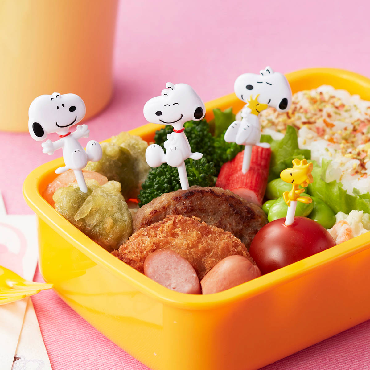 ピック ニコニコピック スヌーピー 8個入り （ SNOOPY おかずピック お弁当ピック ...