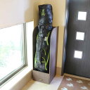 ゴルフバッグスタンド 木製 引出し付 約幅35cm ( ゴルフバッグ スタンド 収納 ディスプレイ ラック 家具 引出し ゴルフ バッグスタンド バッグ収納 オーガナイザー 棚 玄関 リビング )