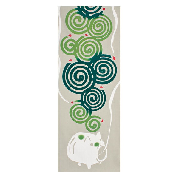 手ぬぐい 蚊取り線香 日本製 （ てぬぐい 手拭 手拭い インテリア 飾る 飾り 壁 壁面 タペストリー ハンカチ ハンドタオル 蚊とり線香 蚊取り 線香 夏 季節 ）のサムネイル