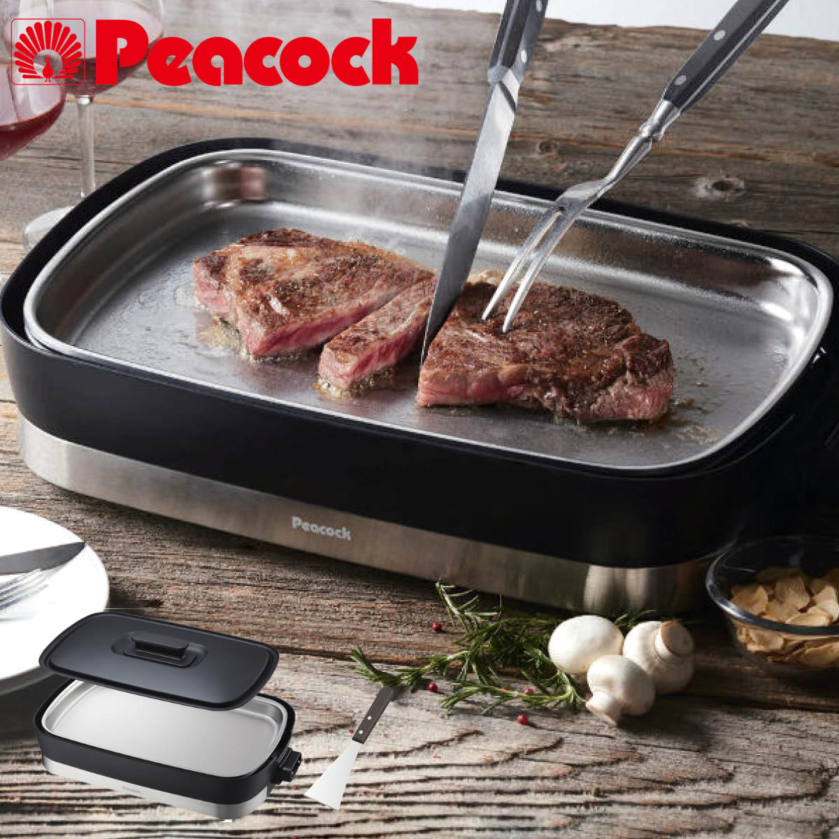 �ۥåȥץ졼�� ���ƥ�쥹�ۥåȥץ졼�� Mr.Steak House �ߥ��������ơ����ϥ��� ���ƥ�쥹 �����ʡ��� ���� �� 1000W ʿ�̥ץ졼�� ����...