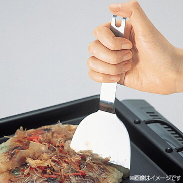 起し金 起金 へら フライ返し お好み焼き ステンレス製 6.2cm ( 起こし金 鉄板焼き ヘラ おこし金 調理器具 キッチン用品 )