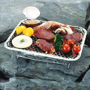 バーベキューコンロ インスタントグリル 簡易式コンロ 2-3人用 キャプテンスタッグ ( バーベキューグリル BBQ キャンプ用品 バーベキューセット コンロ 焚き火台 焚火台 アウトドア用品 )