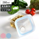 保存容器 280ml Easy Clean 浅型密閉保存容器 S ( 日本製 食洗機対応 電子レンジ対応 プラスチック 四角 角型 密閉容器 密閉 保存 容器 ...