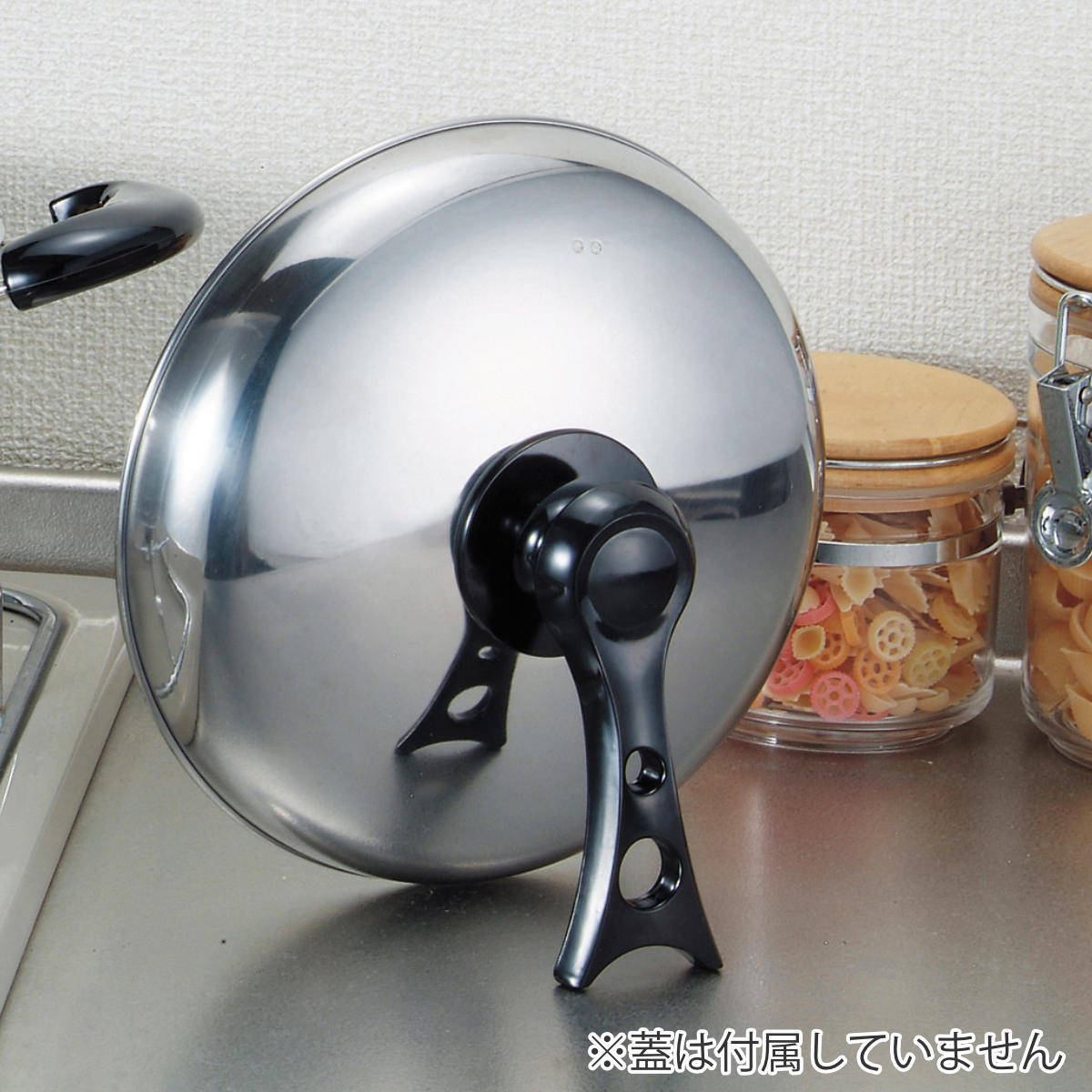鍋蓋つまみ 18~22cm スタンド式 BiT 立っくん フライパン 蓋 （ 鍋蓋用ハンドル 鍋蓋用取っ手 立つ取っ手 交換用パーツ 持ち手 自立 キッチン用品 スペア 付け替え用 部品 鍋フタ用 鍋ふた用 リペア 調理器具 キッチン便利グッズ ） livingut-10210734 リビングート 楽天市場店 サンプル画像2