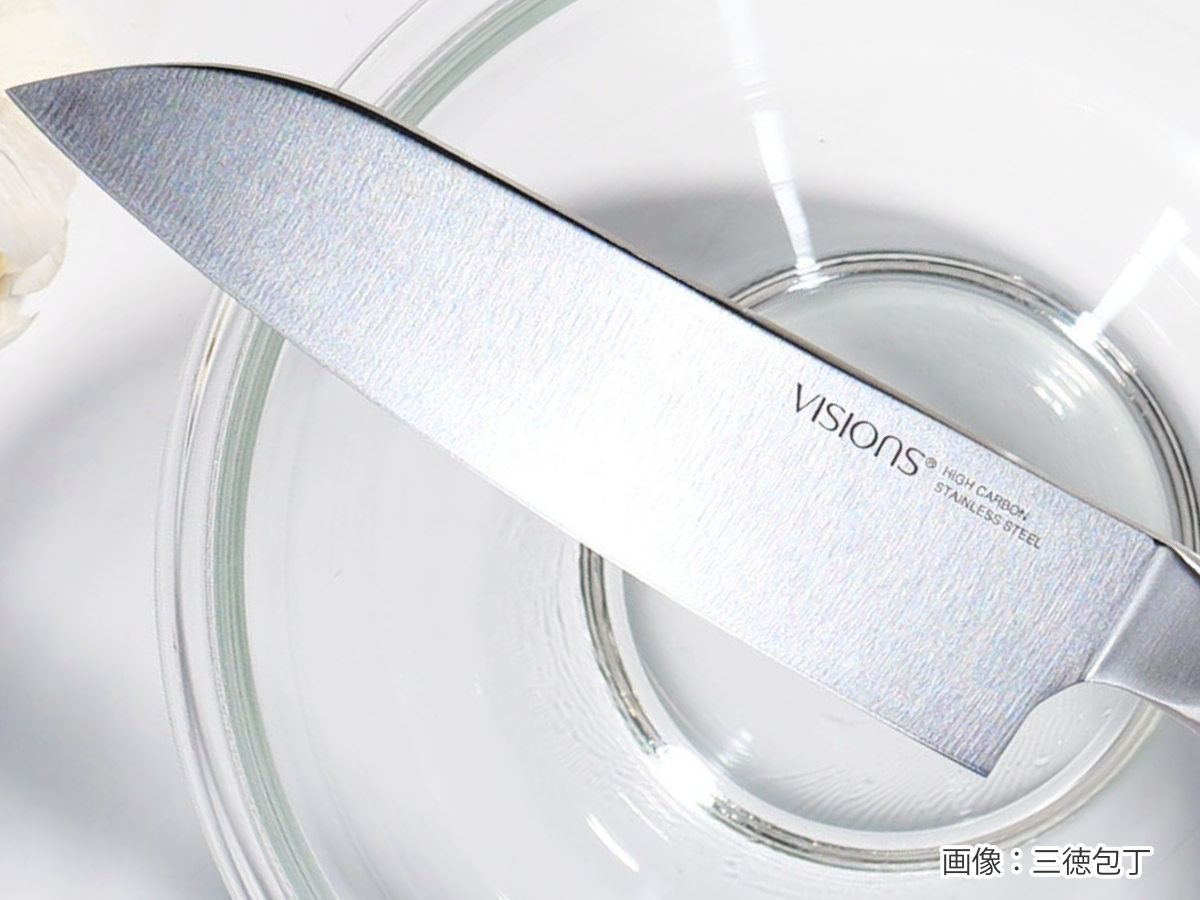 小三徳包丁 15cm VISIONS 食洗機対応 （ 料理包丁 万能包丁 キッチンナイフ 文化包...