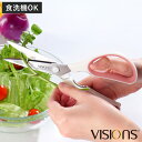キッチンバサミ VISIONS 食洗機対応 ( キッチンハサミ 料理はさみ ステンレス キッチン鋏 万能ばさみ 調理用はさみ 分解 洗える キッチンツール 下ご...
