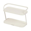 スパイスラック モデュールプラス 調味料ラック レギュラー ( 調味料 収納 2段 トレー取り外し 棚板 洗える 日本製 調味料棚 調味料置き シンク上 カウン...