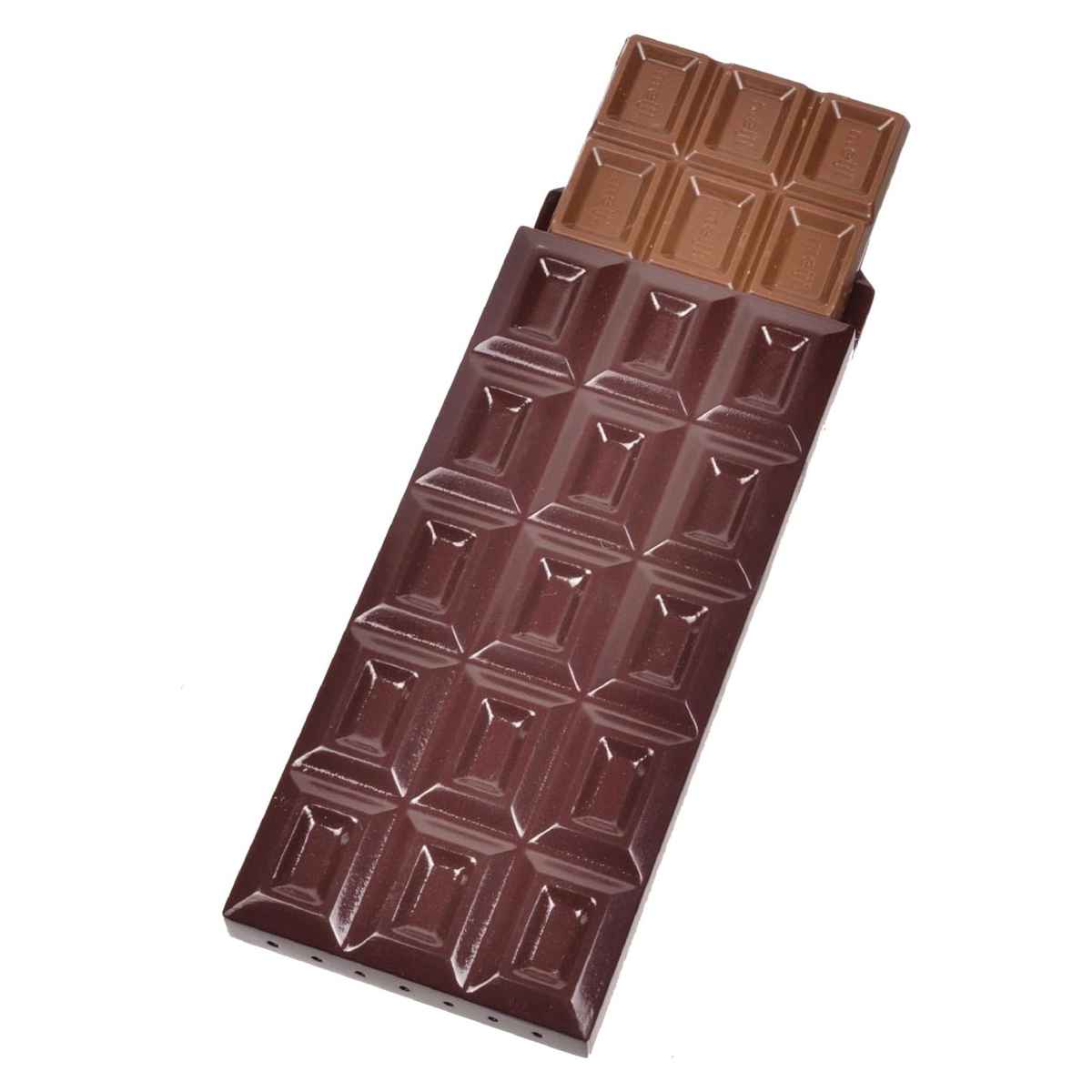 チョコパッキパキ 板チョコ 割る 手が汚れない 便利グッズ シリコン製 （ チョコレート 割れる 板 ...