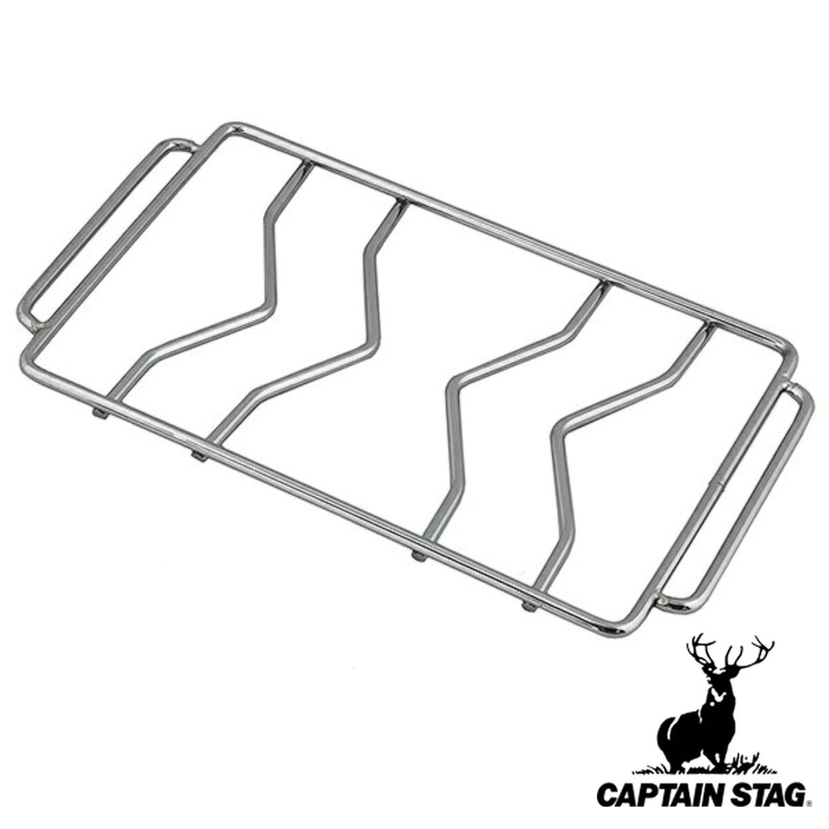 五徳 スマートグリルB6型専用ゴトク キャプテンスタッグ （ ゴトク ごとく バーベキューグリル CAPTAINSTAG CAPTAIN STAG アウトドア アウトドア用品 キャンプ キャンプ用品 BBQ コンパクト 焚き火台 バーベキューコンロ ）