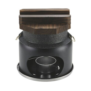 釜めしコンロ付セット ストロングマーブル懐石 1合炊 3個セット ( 送料無料 釜飯 コンロ付 釜戸飯 一合用 懐石料理 1合炊釜戸 一合用 1合用 1合用釜飯 お釜 調理用品 キッチン用品 卓上コンロ 炊き込みご飯 フッ素加工 )