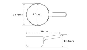 片手鍋　ノヴェル　ステンレス　片手鍋　20cm　IH対応 （ ガス火対応 片手なべ ステンレス鍋 18センチ 蓋付き フタ付き鍋 小鍋 鍋 なべ ステンレス製片手鍋 オール熱源対応 調理器具 キッチン用品 ）