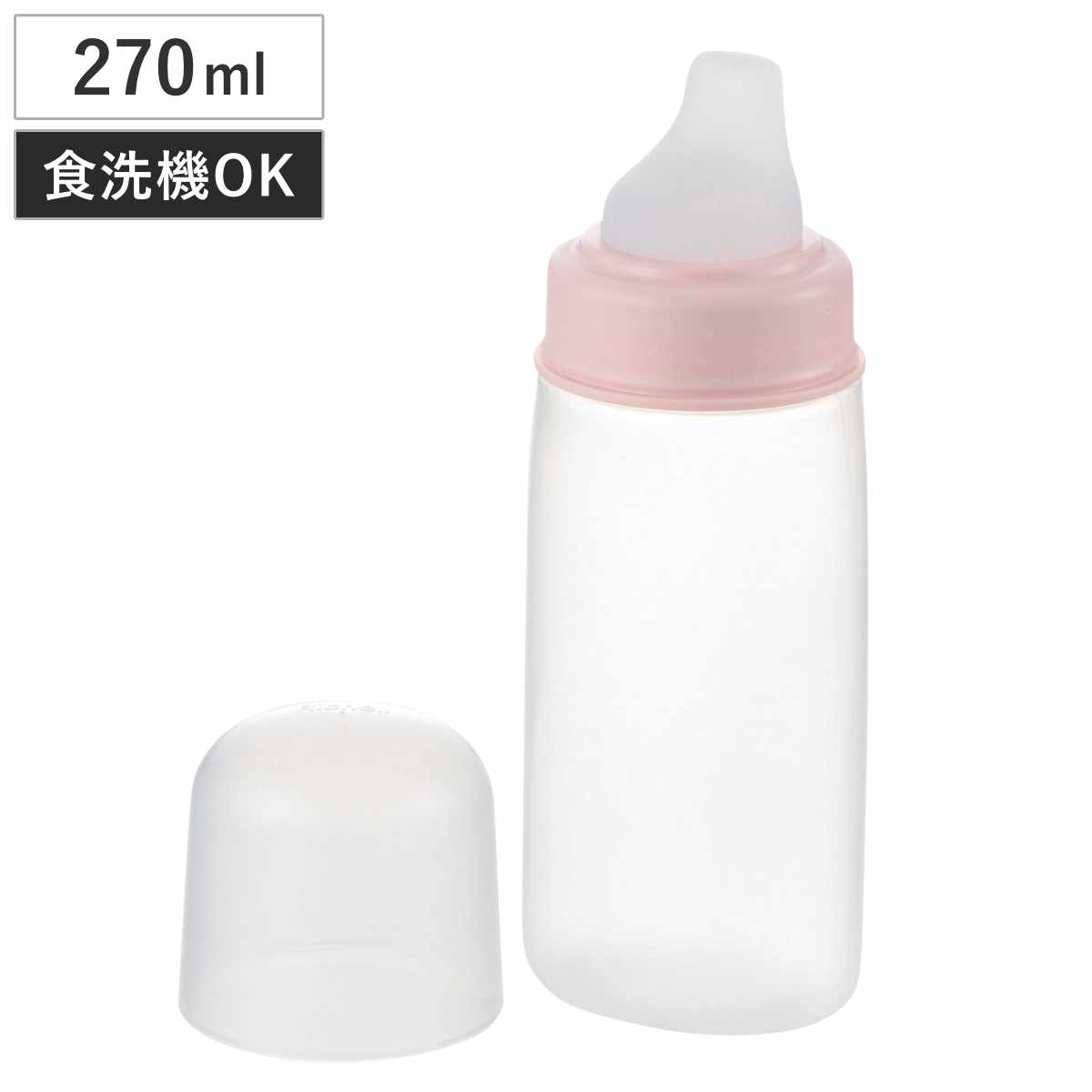 サイズ約 幅6.4×奥行5.9×高さ17.2（cm）重量約 52g容量約 270ml最大目盛容量：約 200ml内容量1個（キャップ付き）材質ボトル・キャップ・フタ：ポリプロピレン吸い口：シリコーンゴム生産国中国製パーツ別耐熱温度ボトル：110度キャップ・フタ・吸い口：140度耐冷温度-20度食器洗い乾燥機使用可能電子レンジ使用不可適合品番140052備考品番：140041【消毒方法】・薬液消毒OK・煮沸消毒OK・レンジ消毒OK区分返品・キャンセル区分（小型商品）ギフトラッピングページを見る●口元に優しいソフトな吸い口のやわらかボトル270mlです。●流動食やミキサー食、とろみ飲料にも幅広く対応します。●容器を軽く押すだけで中身が出るので、吸う力が弱い方の食事補助として出す量を調節できます。●ボトルの口が広く移し替え時もこぼしにくくスムーズに注げて便利です。おすすめポイント口元に優しいソフトな吸い口　やわらかボトル270mlお口に優しいやわらかい素材の吸い口を採用したやわらかボトルです。流動食やミキサー食はもちろん、とろみ付けした飲料にも幅広く対応します。吸う力が弱い方の食事をやさしくサポート容器を軽く押すだけで中身をスムーズに押し出せます。吸う力が弱い方の食事補助として、出す量を優しく調節しながら安心してお使いいただけます。商品詳細中身が入れやすい広い口ボトルの口が広く作られているため、粘度のある流動食やミキサー食も、周りにこぼしにくくスムーズに注げます。毎食の準備や移し替えのストレスをグッと軽減します。食洗機対応だからいつでも手間なく清潔をキープ食洗機が使えるので、日々のお手入れがとても簡単です。他の食器と一緒にまとめて洗えるので、忙しい毎日の家事の負担を減らします。使わない時も安心　衛生的なキャップ付き飲み口をガードする衛生的なキャップ付きです。使わない時間もホコリの侵入をしっかり防げます。対応しているパーツ・オプション吸い口シリーズ紹介ストロー付やわらかボトル 200ml吸い口付やわらかボトル 270ml 【▲このページの商品】飲みやすいストローコップ 380ml 関連キーワード：270 200 200ml ミキサー食 自助食器 介助食器 介護食器 ユニバーサル食器 持ち手付き 取っ手付き ハンドル 取っ手 片手持ち 両手持ち カップ タンブラー 容器 薬液消毒 煮沸消毒 軽介護 子供用 シニアサポート 子供 こども 自宅介護 自宅療養 福祉施設 老人ホーム シニア 高齢者 老人 おすすめ 人気 便利 日常使い オススメ シンプル 自助具 食洗機 食器洗い機 洗浄機 対応 OK 使える 可能 介護施設 病院 食事 介護グッズ 介護用具 福祉用具 LH22157 LH22093 関連商品はこちらボトル 使っていいね！ ストロー付やわらかボト980円コップ 使っていいね！ 飲みやすいストローコッ1,920円パーツのみ 吸い口 KA 介護 298円パーツのみ ストローセット KA 介護 448円プレート 使っていいね！ すくいやすいお皿 698円小鉢 使っていいね！ すくいやすい小鉢 498円コップ 290ml 持ちやすい 木製風 ハンド598円スプーン 曲げて使えるステンレススプーン 介護798円スプーン 使っていいね！ やわらかスプーン 大898円スプーン 使っていいね！ やわらかスプーン 小848円スプーン 使っていいね！ やわらかスプーン 小848円～ボウル 15cm すくいやすい 木製風 介護 698円