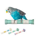 止まり木 爪とぎ ループ バディ クオーツパーチ ( 鳥用止まり木 とまり木 鳥のおもちゃ 鳥グッズ ペット用品 ケージ インコ 小鳥 文鳥 ペット ストレス軽減 運動 くちばし 爪 お手入れ 人工研磨剤 )