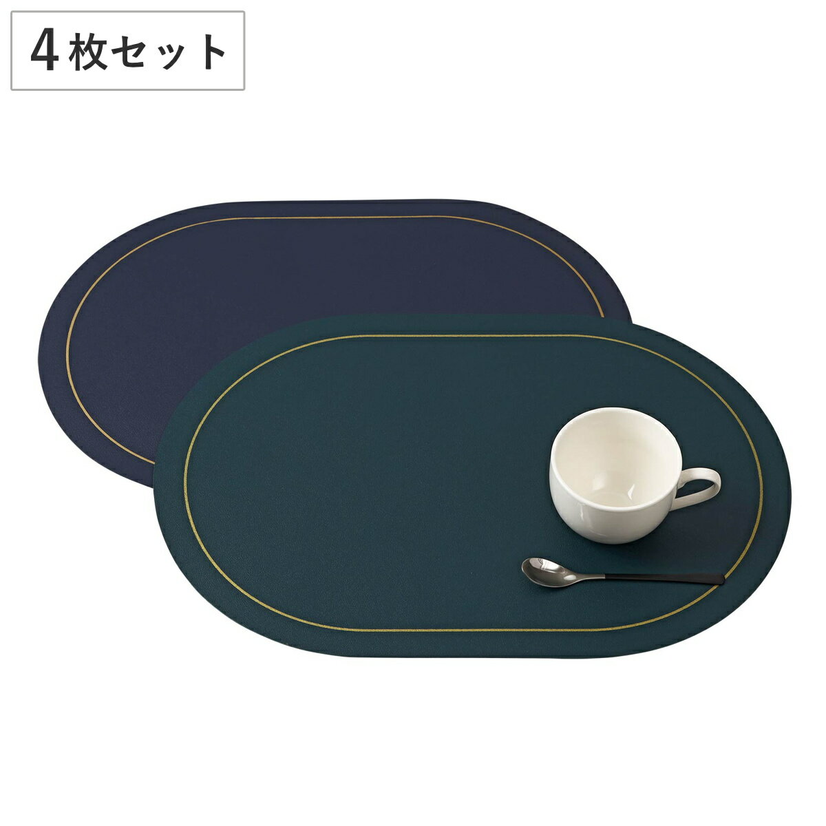 �������ޥå� ���ץꥯ�� �����Х� Ʊ��4�祻�å� �� 45��30cm ������� ���� ������ PVC �ơ��֥�ޥå� ���쥬��� ����ץ� ���� ��